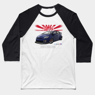 Toyota Prius 2JZ Blue Baseball T-Shirt